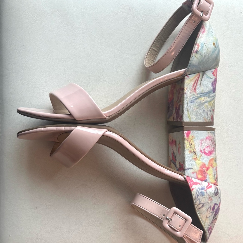 Chic Pink Open-Toe Heels